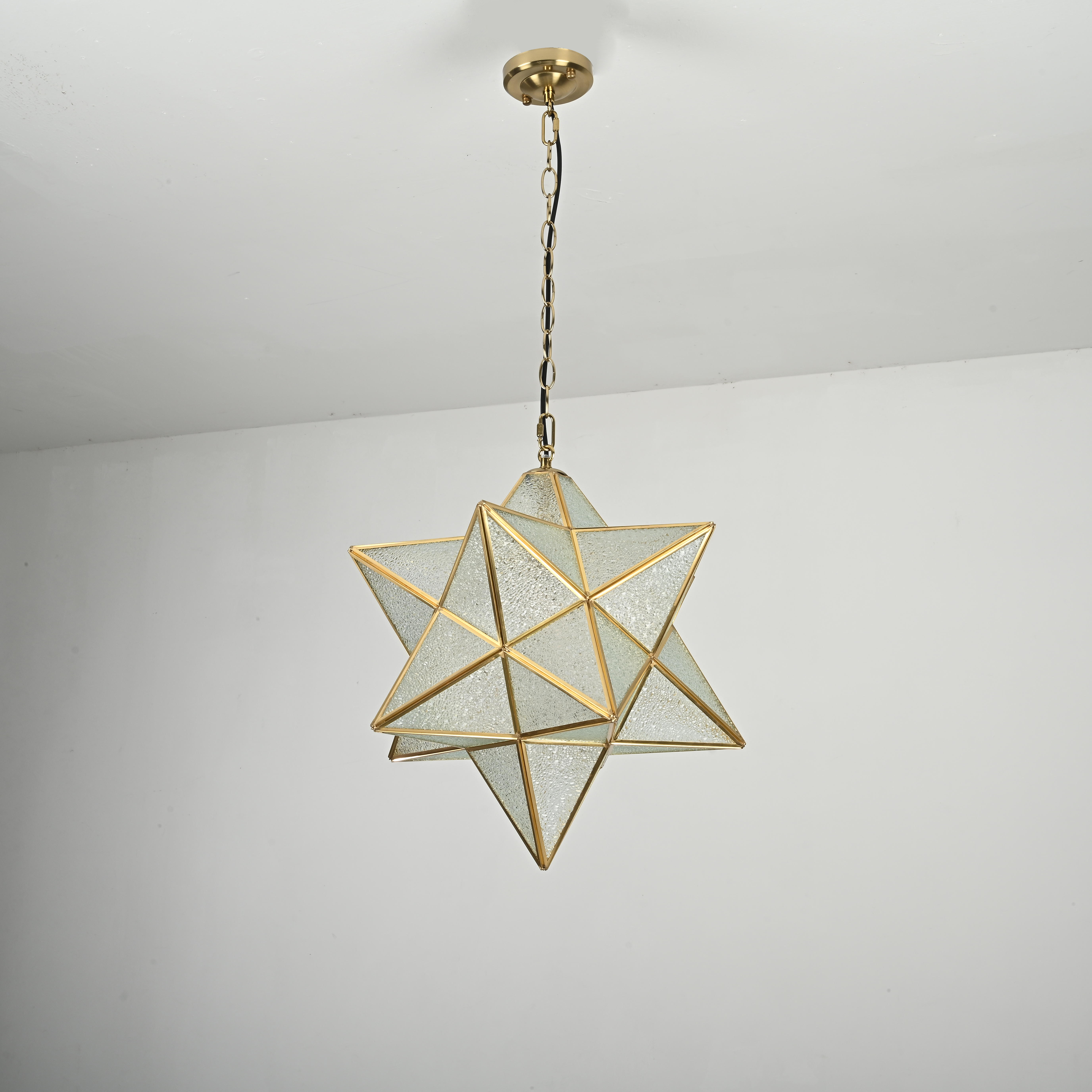 Подвесной светильник Star Effervescent D50 50*50*52 см, 1*E27*60W, ImperiumLoft 40.225, Золотистый