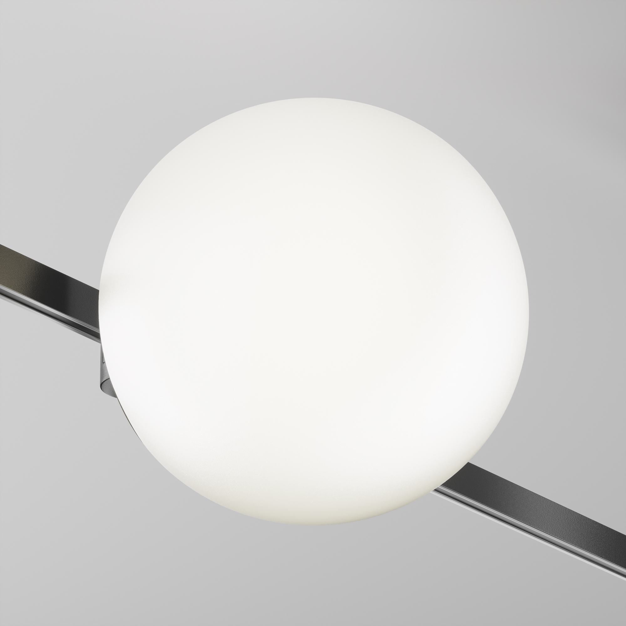 Трековый светильник 16,7*15*-15 см, *LED*8W, 4000K, Maytoni Technical Luna TR229-1-8W4K-B, Черный