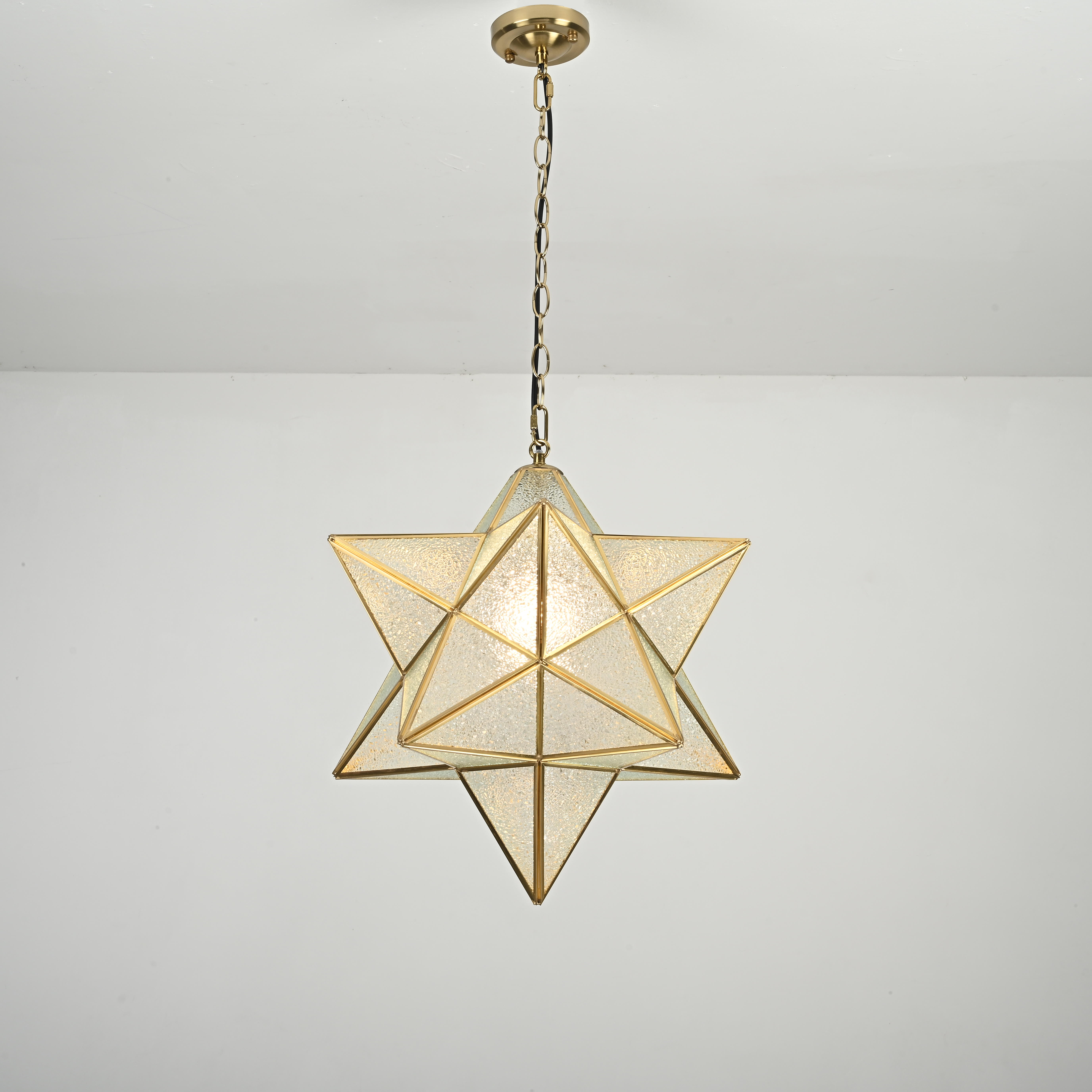 Подвесной светильник Star Effervescent D50 50*50*52 см, 1*E27*60W, ImperiumLoft 40.225, Золотистый