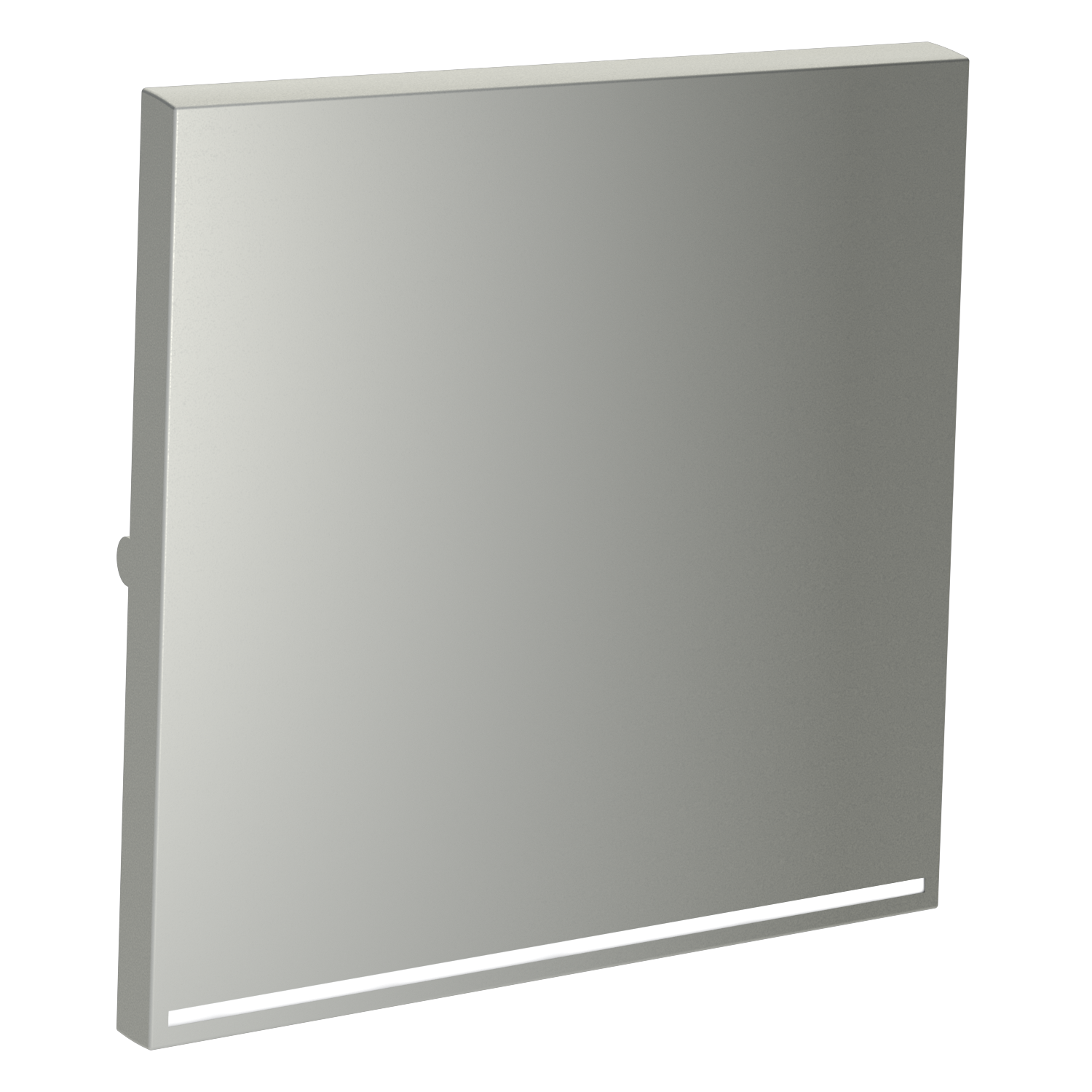 Клавиша для выключателя/переключателя одноклавишного с подсветкой, сталь Voltum S70 VLS000205, Пластик Soft touch