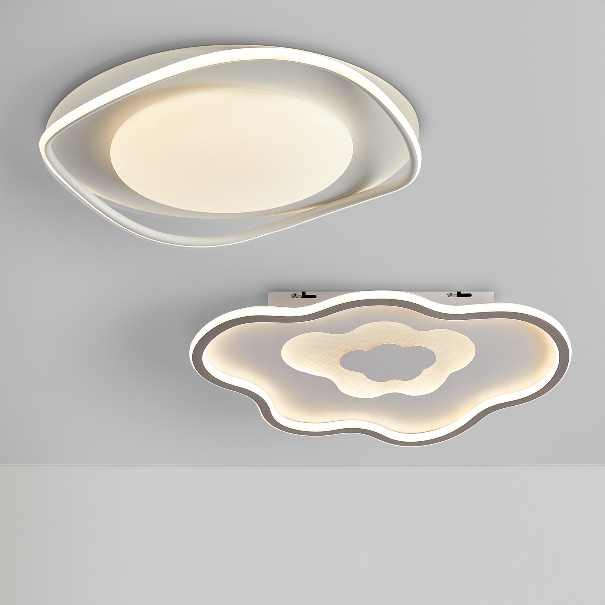 Светильник 50*50*-7,5 см, *LED*96W, Freya Мальта / Malta FR6203CL-L96W, Белый