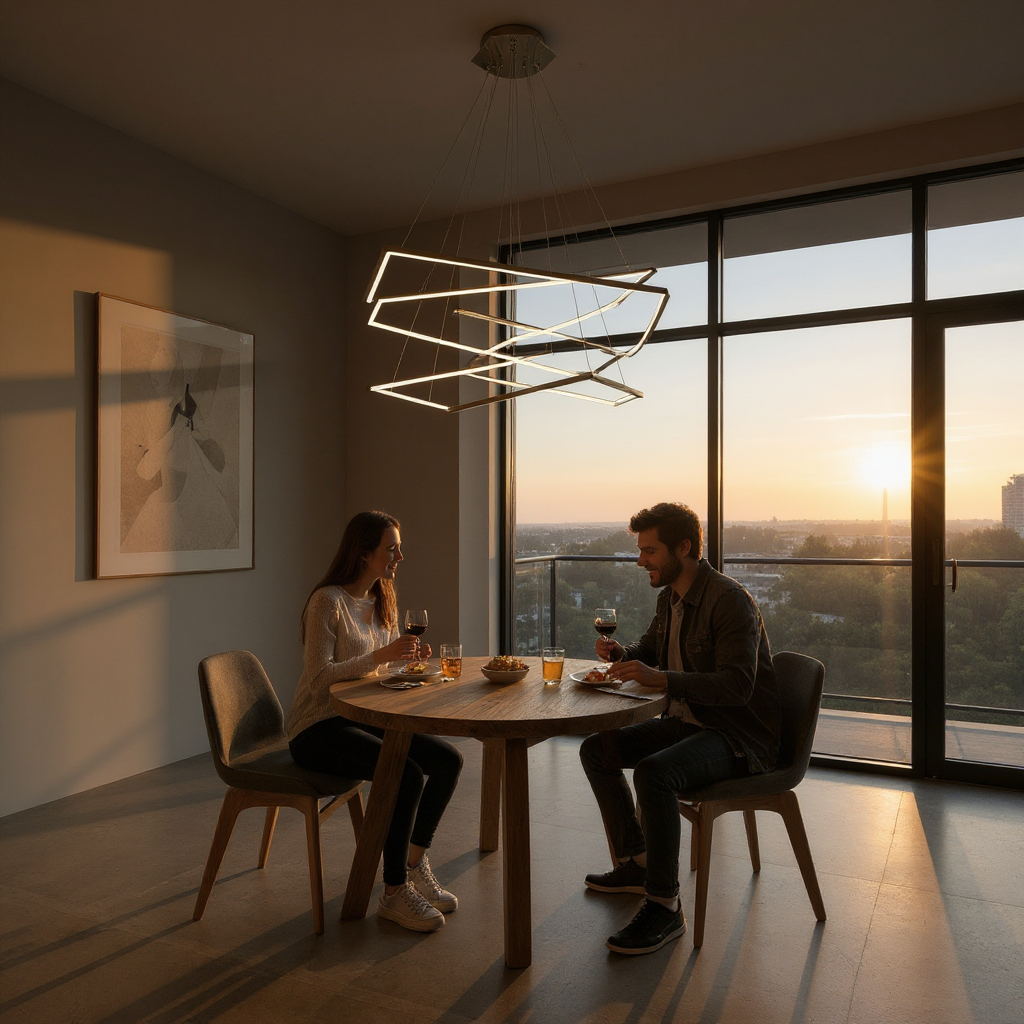 Подвесная люстра Vesanto Cameron Design House D80+100+120 **200 см, 3*LED*60W, 4000K, ImperiumLoft 40.2477, Золотистый
