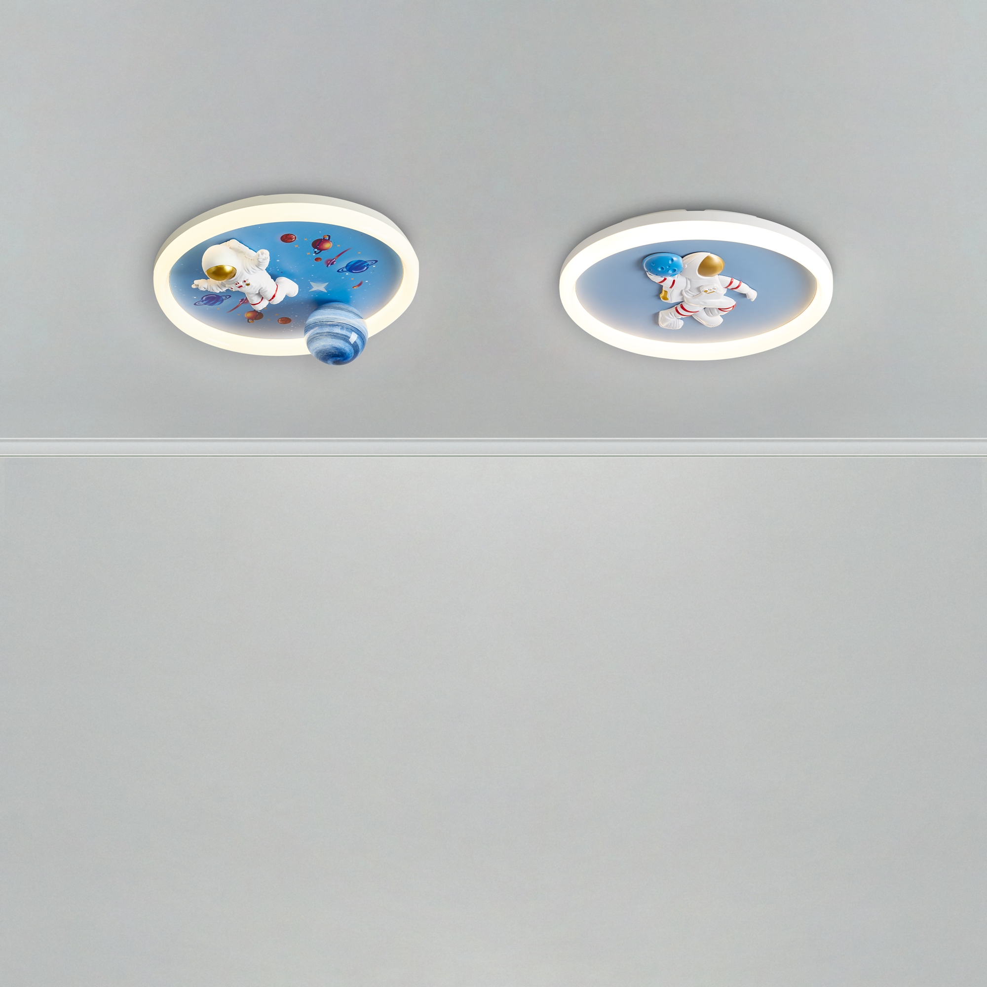 Светильник *48*-6,5 см, *LED*36W, Freya Космический / Cosmic FR5457CL-L36B, Черный