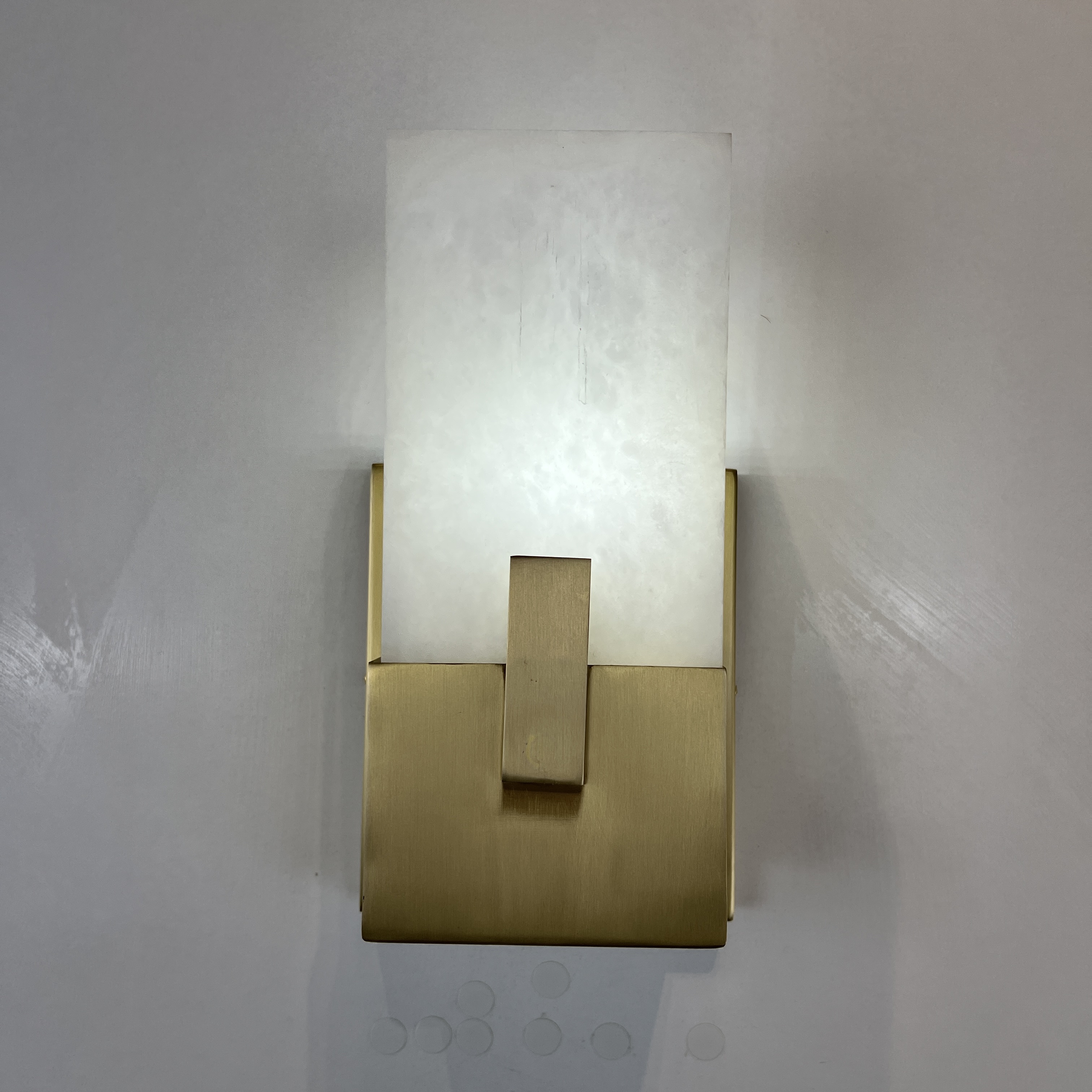 Бра Covet Short Clip Bath Sconce 18*12*35 см, 1*E27*60W, ImperiumLoft 44.297, Латунь