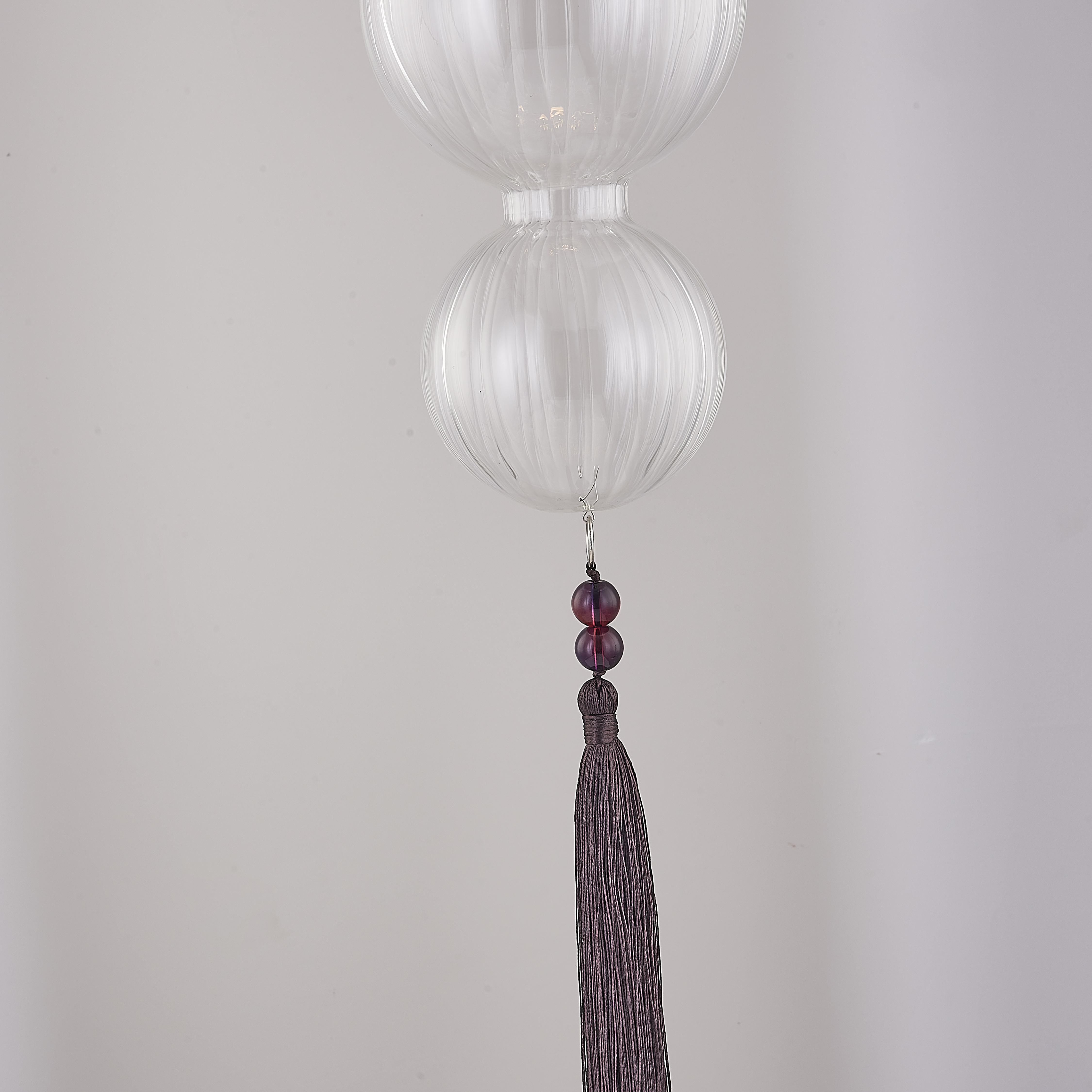 Подвесной светильник Heathfield Lighting - Medina Pendant Transparent 80*17*80 см, 1*E27*60W, ImperiumLoft 40.2682-0, Хром