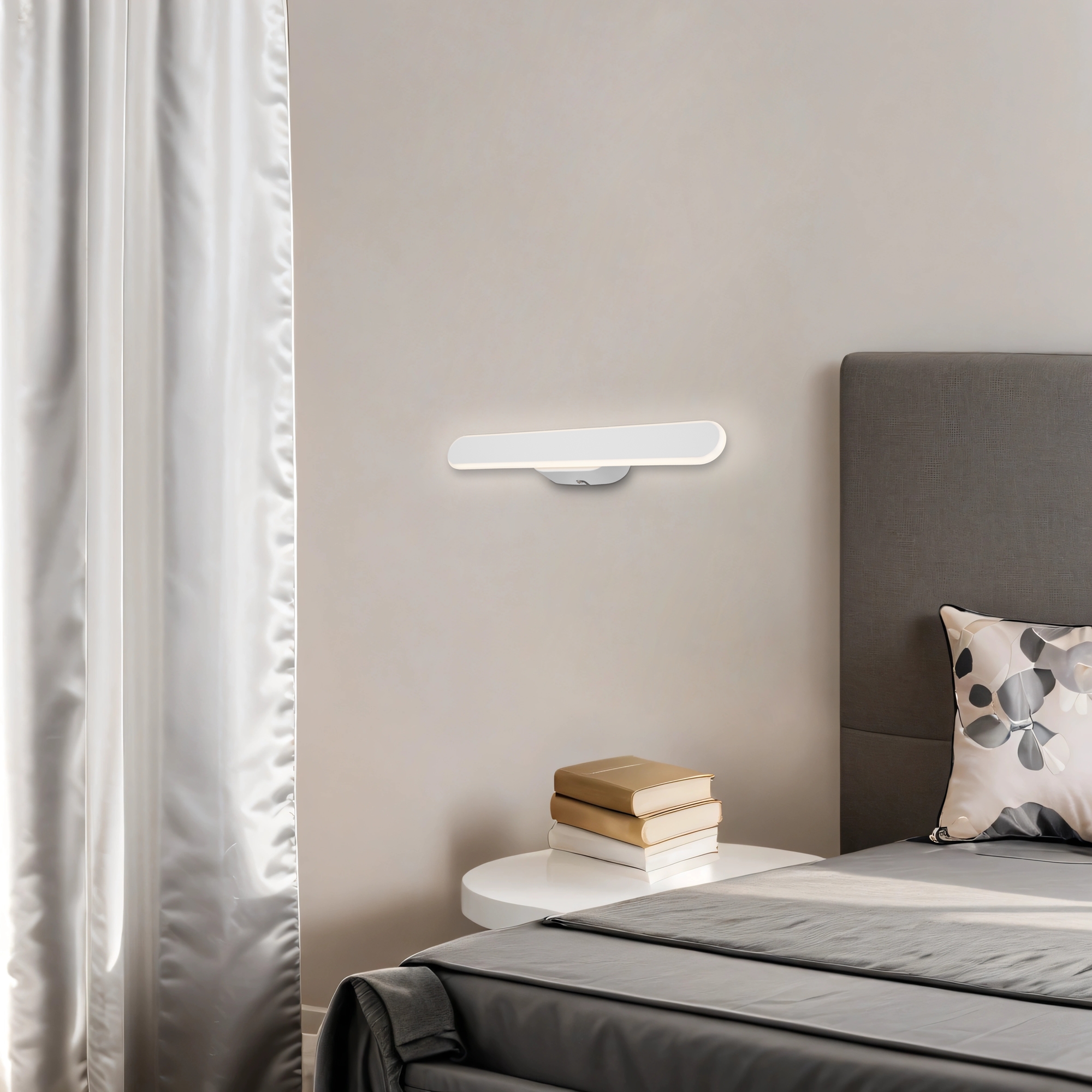 Бра 40*5*-5 см, *LED*18W, 4000K, Freya  FR6088WL-L16W, Белый