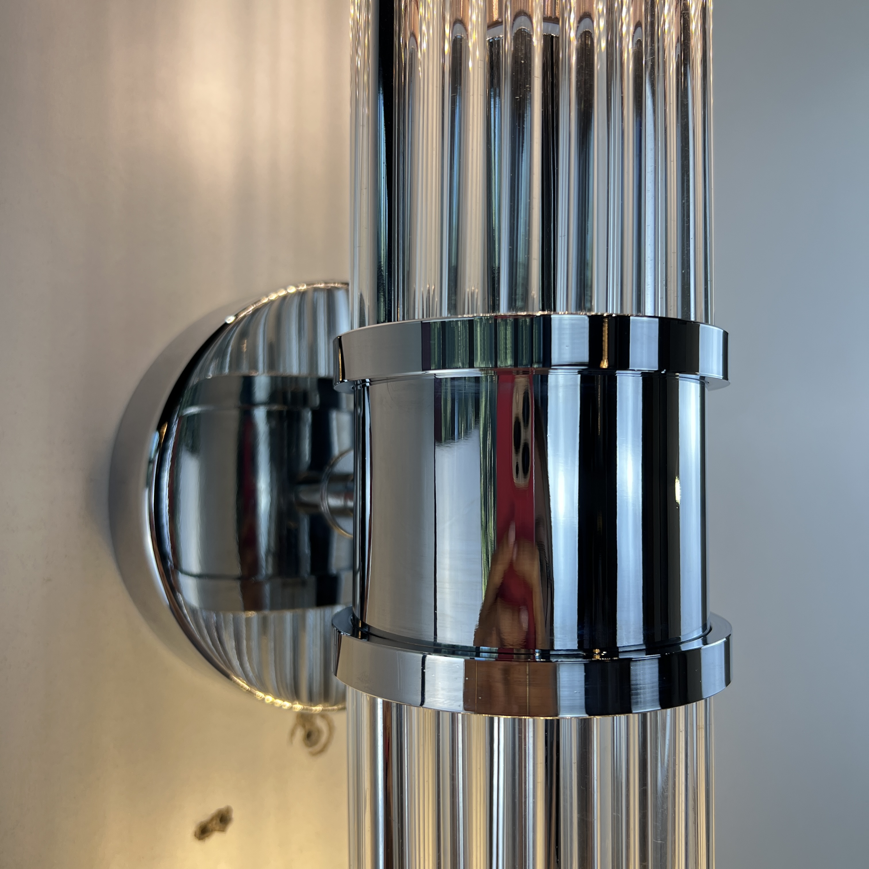 Бра Imperium Collection Claridges 123208-01 nickel 12*12*46,5 см, 2*E14*40W, ImperiumLoft 123208-01, Никель