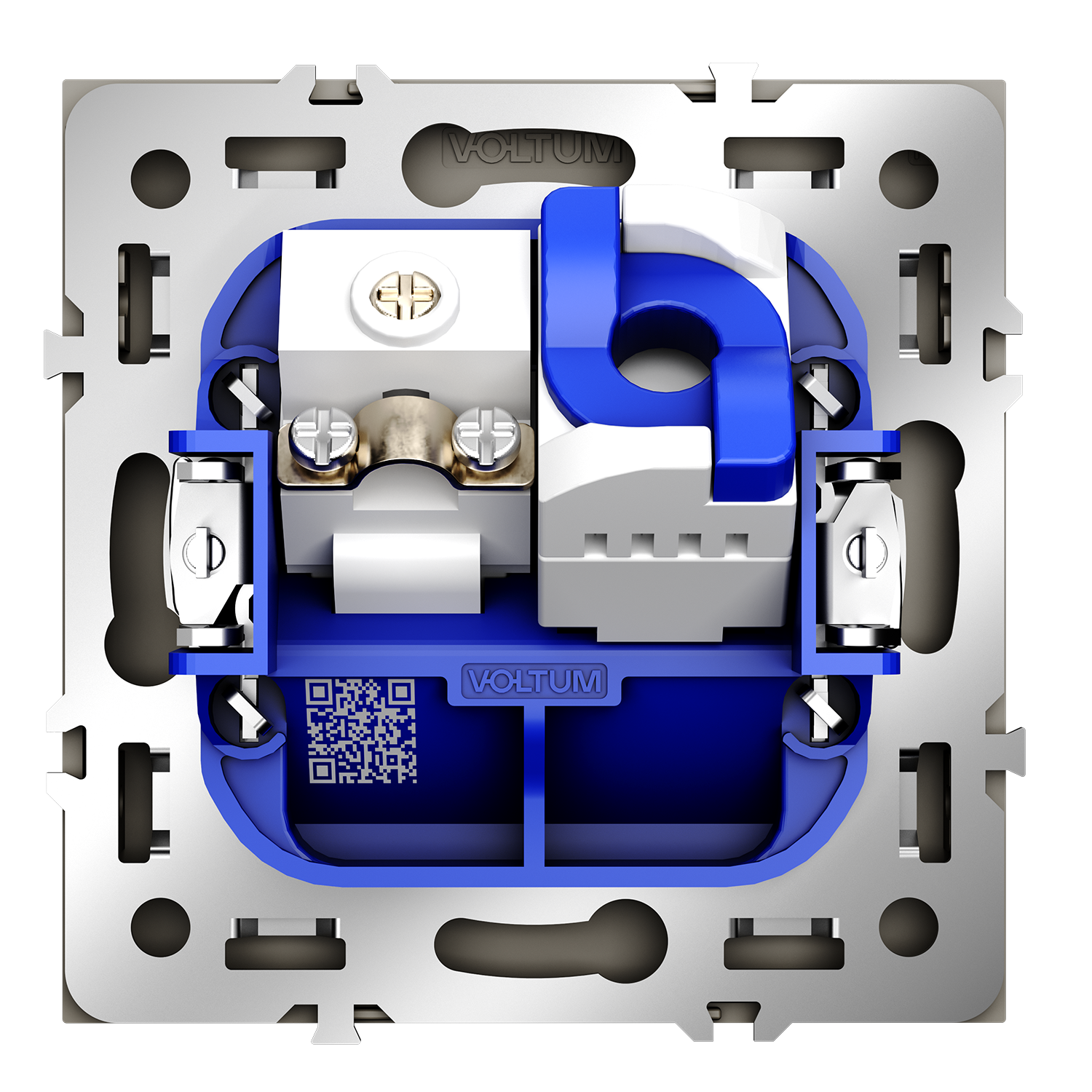 Розетка телевизионная встраиваемая TV+RJ45 кат. 6, кашемир Voltum S70 VLS060703, Пластик Soft touch
