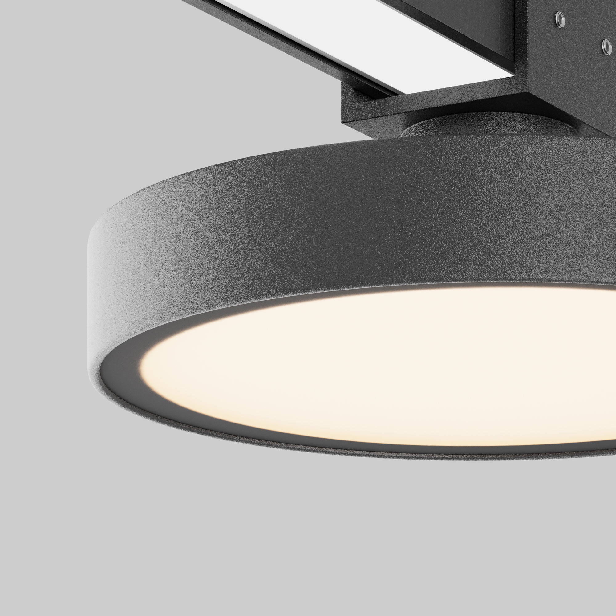 Уличный трековый светильник *12*-5,9 см, *LED*12W, 3000K, Maytoni Outdoor Zon IP O-TR01-1-F-12WB3K, Черный