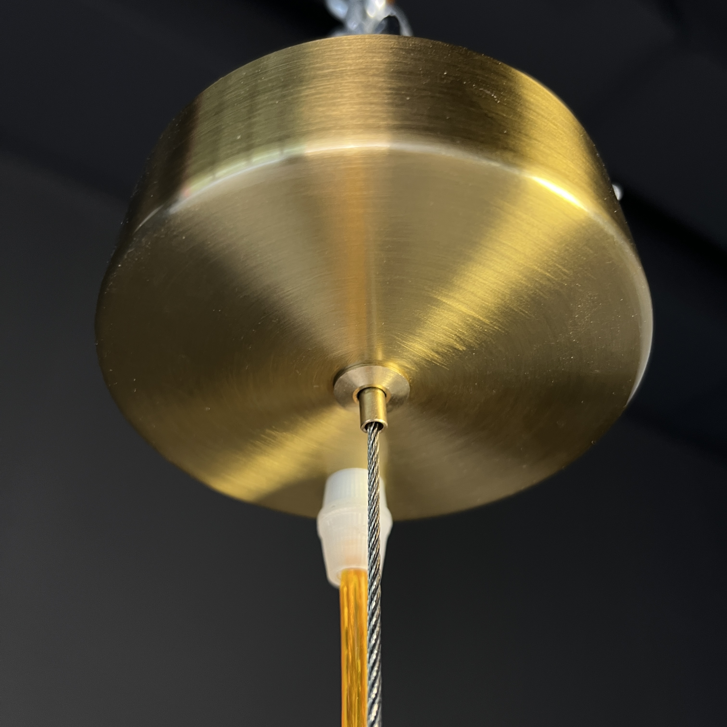 Подвесной светильник Brubeck Delightfull 18 18*18*40 см, 1*E14*40W, ImperiumLoft 40.824, Золотистый