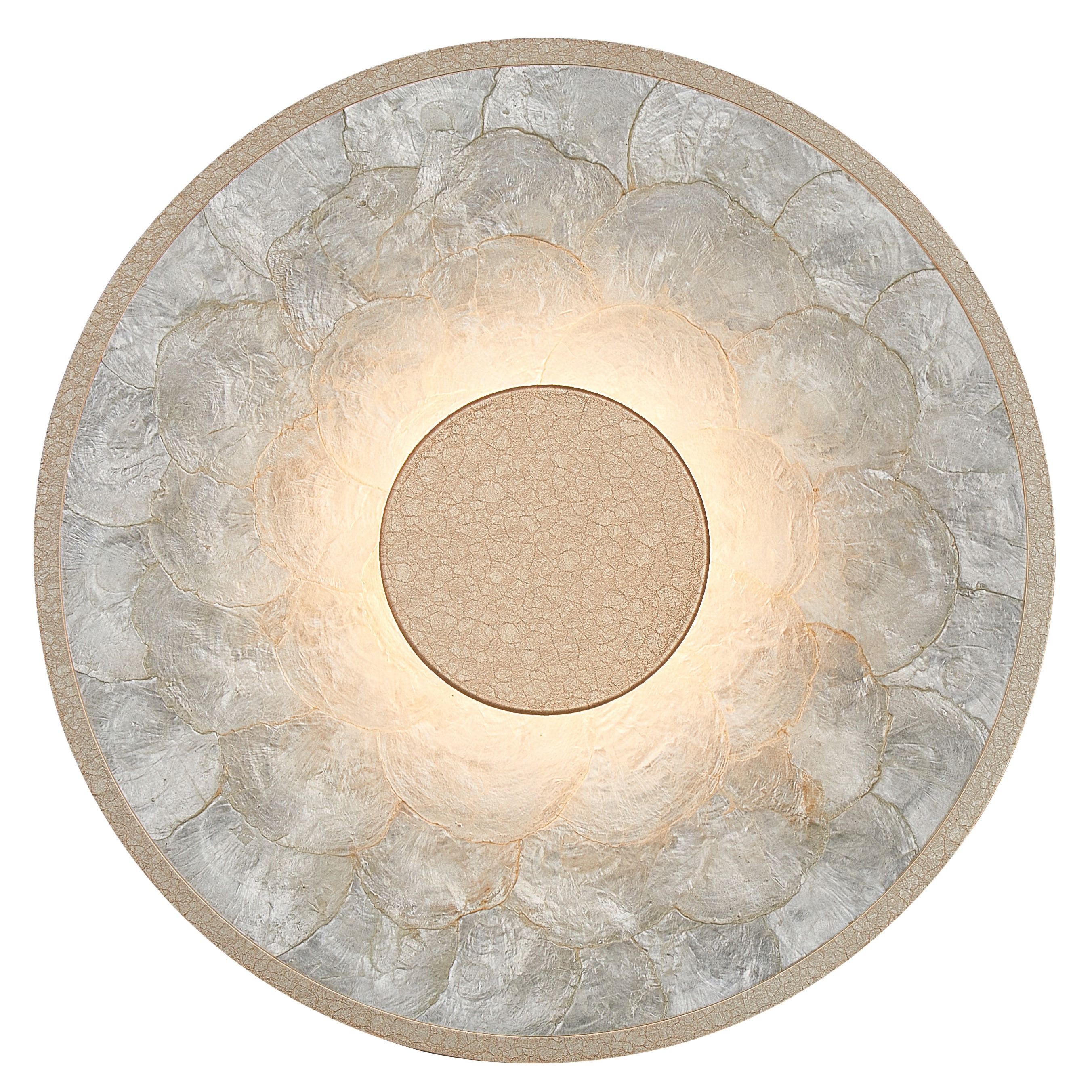 Бра *35*35-35 см, 1*LED*20W, 3000K, Favourite Solarius 4858-1W, античное золото