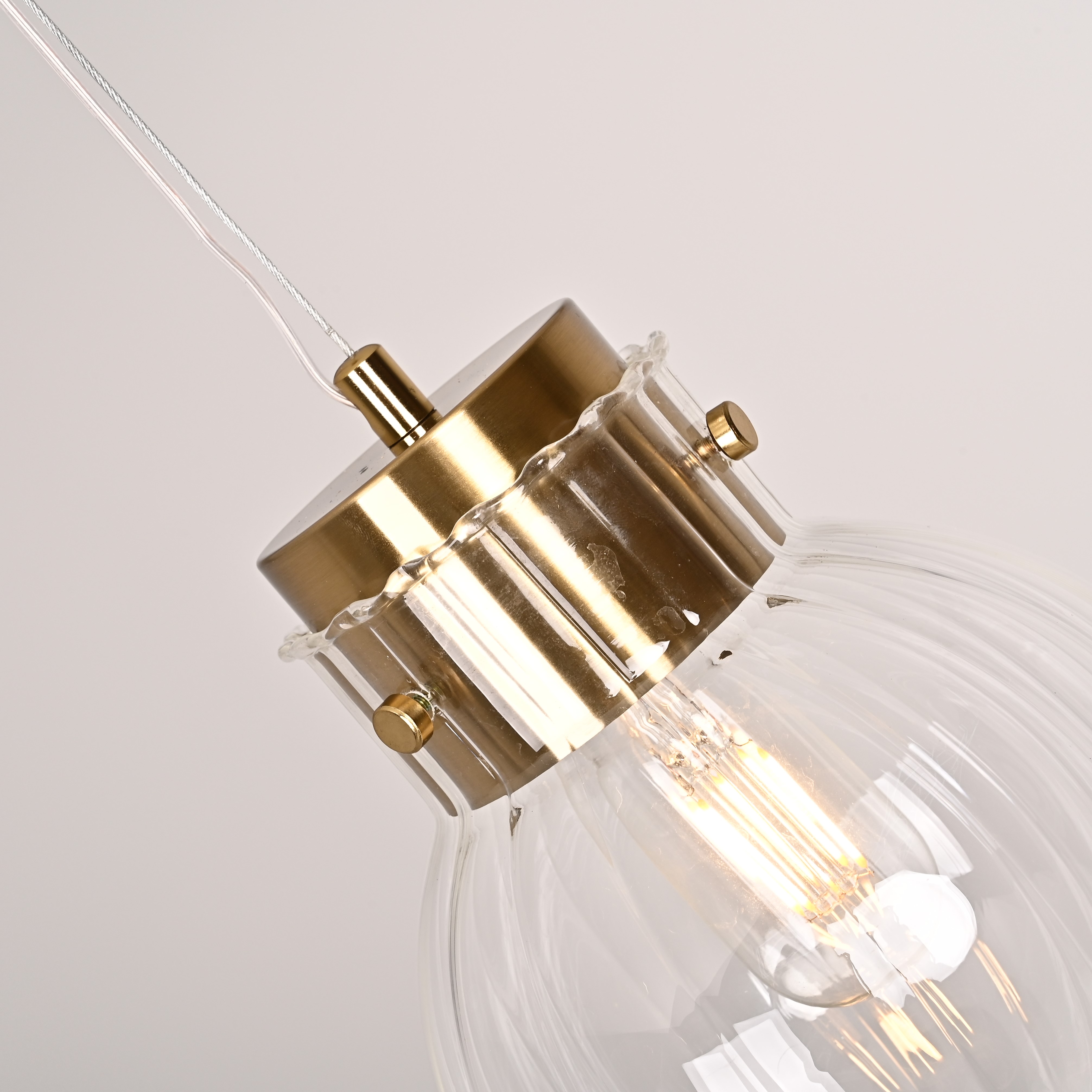 Подвесной светильник Heathfield Lighting - Medina Pendant Gold 17*17*80 см, 1*GX53*60W, ImperiumLoft 40.2682-0, Золотистый