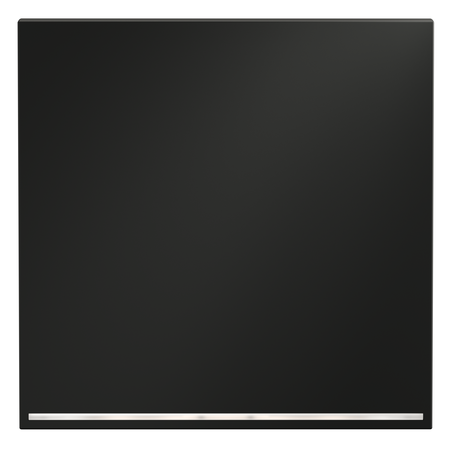 Клавиша для выключателя/переключателя одноклавишного с подсветкой, графит Voltum S70 VLS000207, Пластик Soft touch