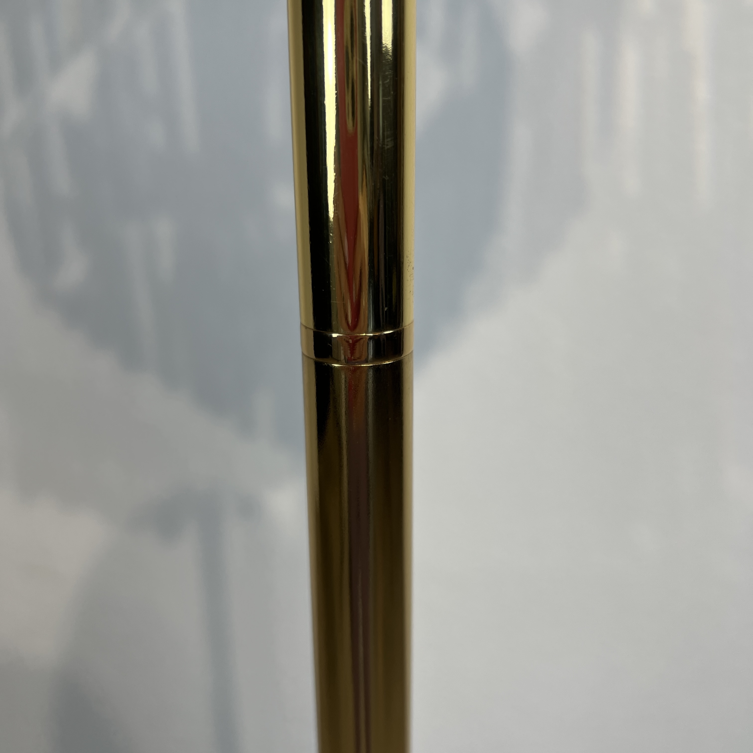 Торшер RH 1920S Odeon Clear Glass Floor Lamp GOLD 50*50*50 см, 4*E14*40W, ImperiumLoft 241415-22, Золотистый, Чёрный