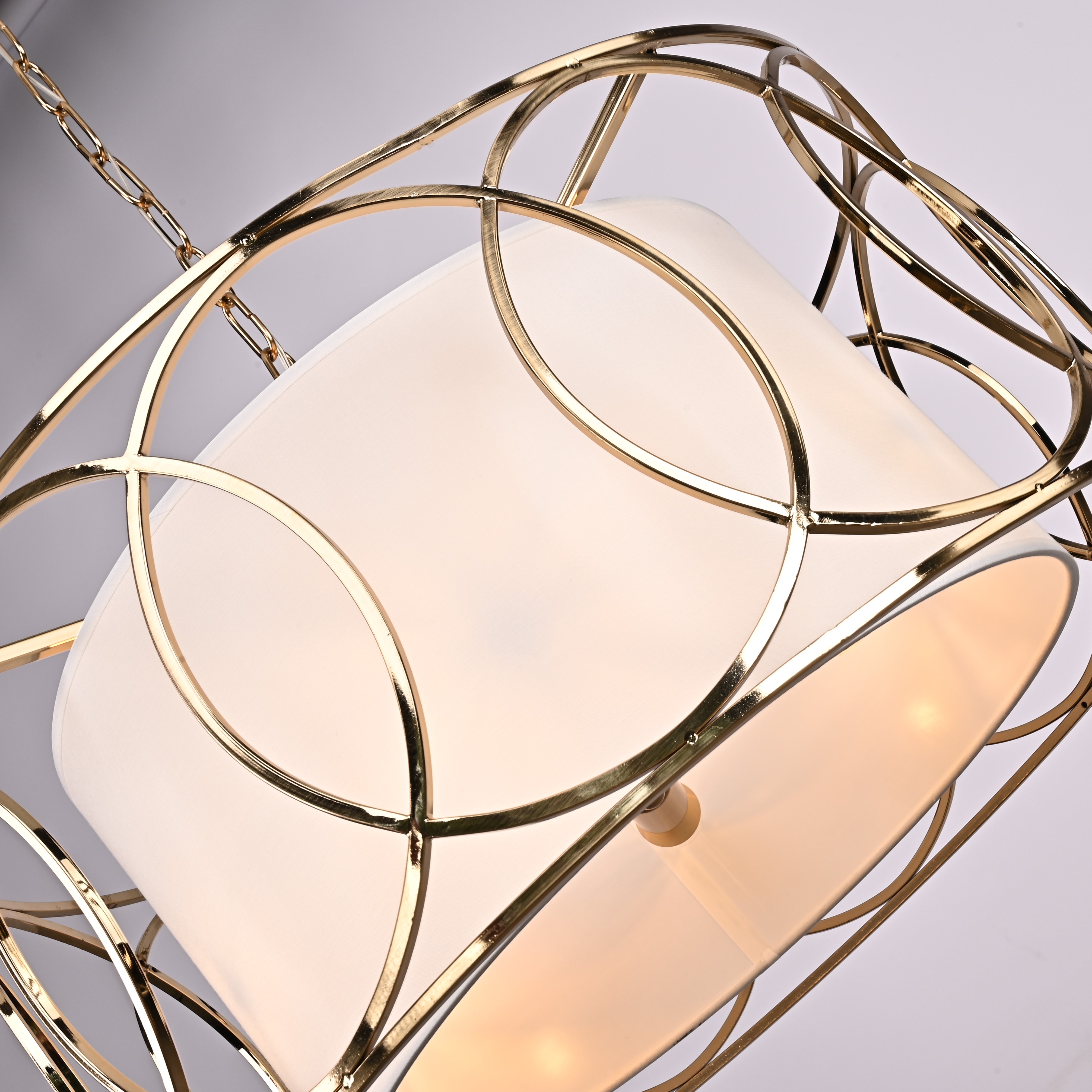 Люстра Antic solo chandelier 55*55*25 см, 6*E14*40W, ImperiumLoft 40.263, Золотистый