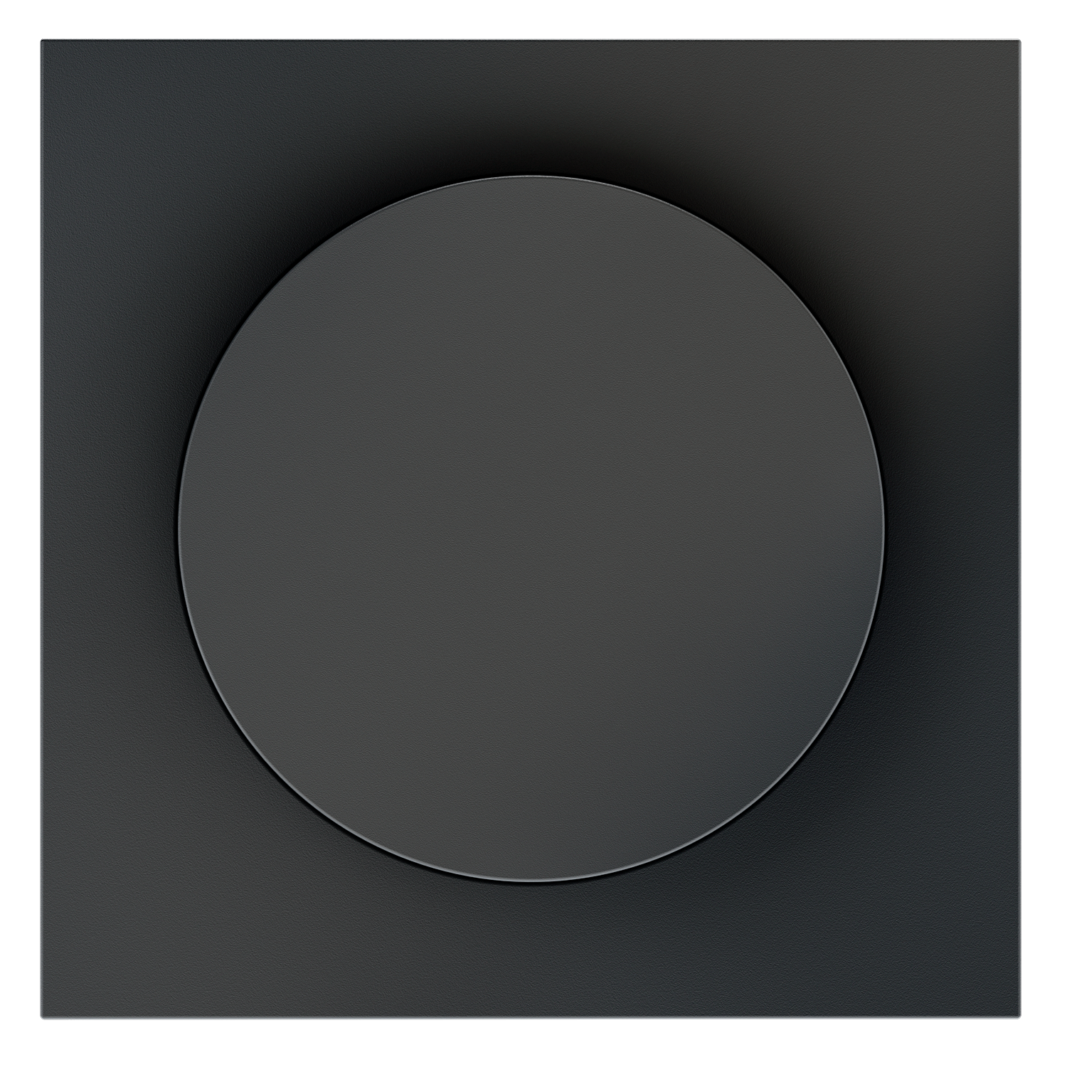 Накладка для светорегулятора поворотно-нажимного, графит Voltum S70 VLS002007, Пластик Soft touch