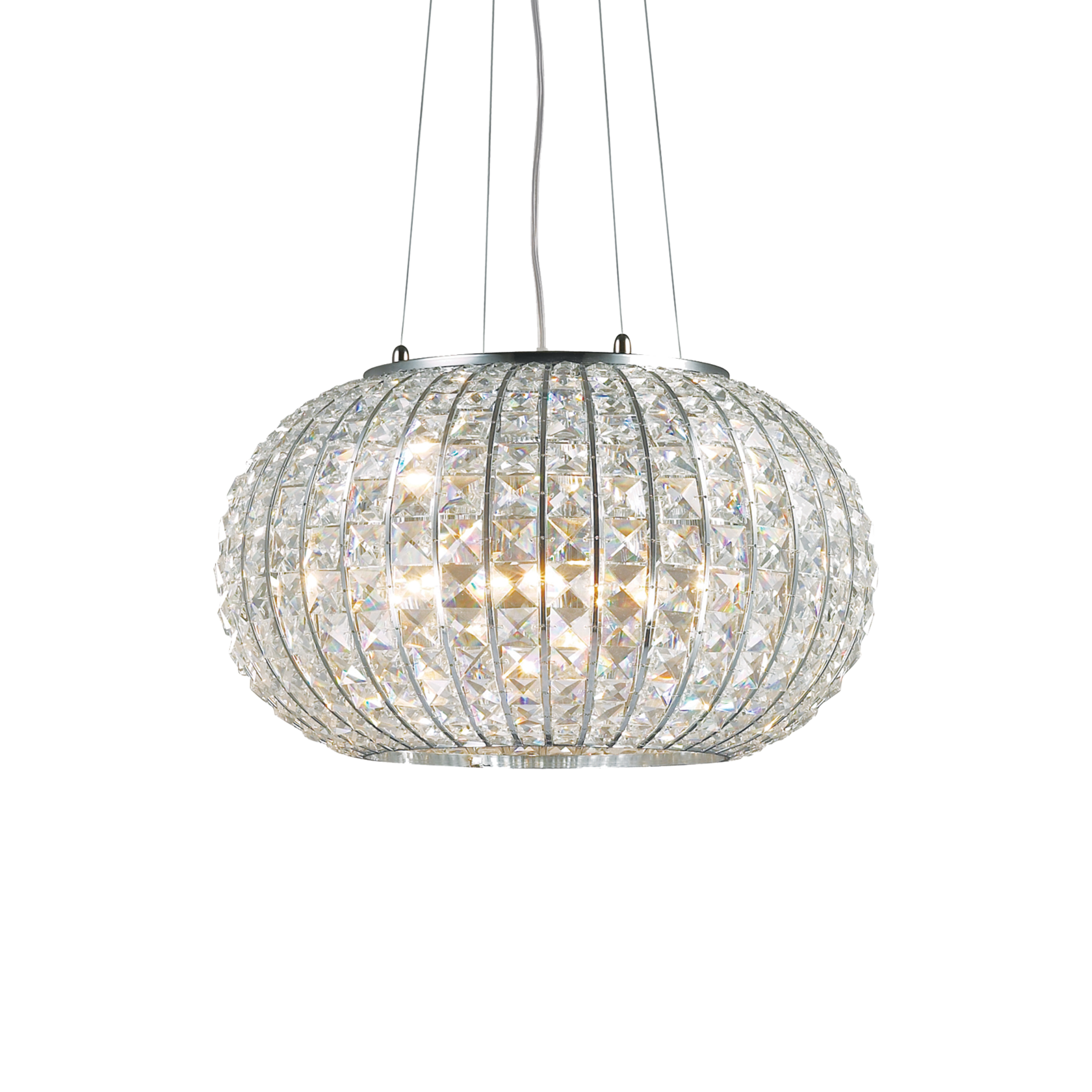 Люстра подвесная ideal lux Calypso SP5 Е27 044200. 51/50/35 см