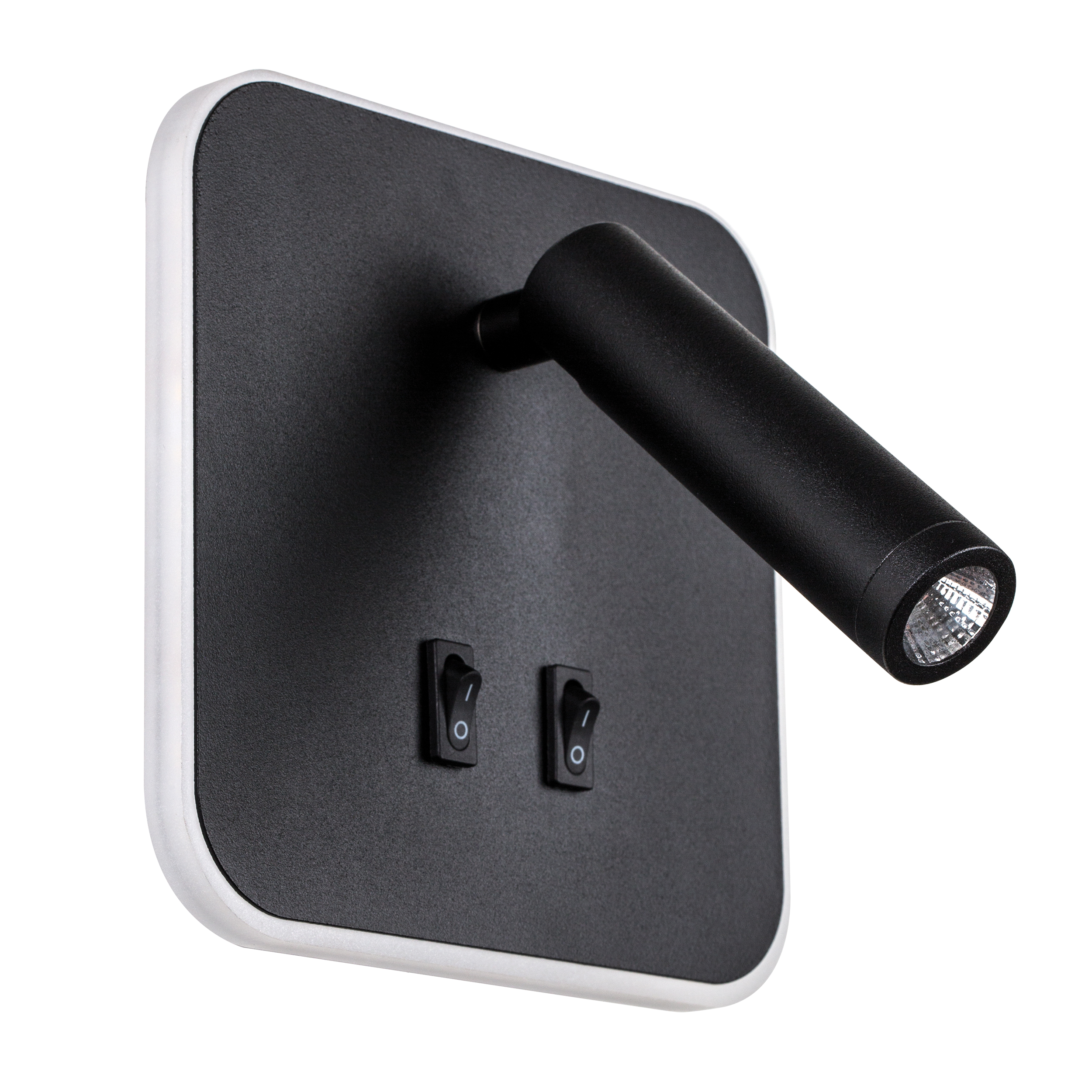 Бра 14,5*14,5* см, *3; 10W, 3000K, Lightstar Muro LED 808667, Черный