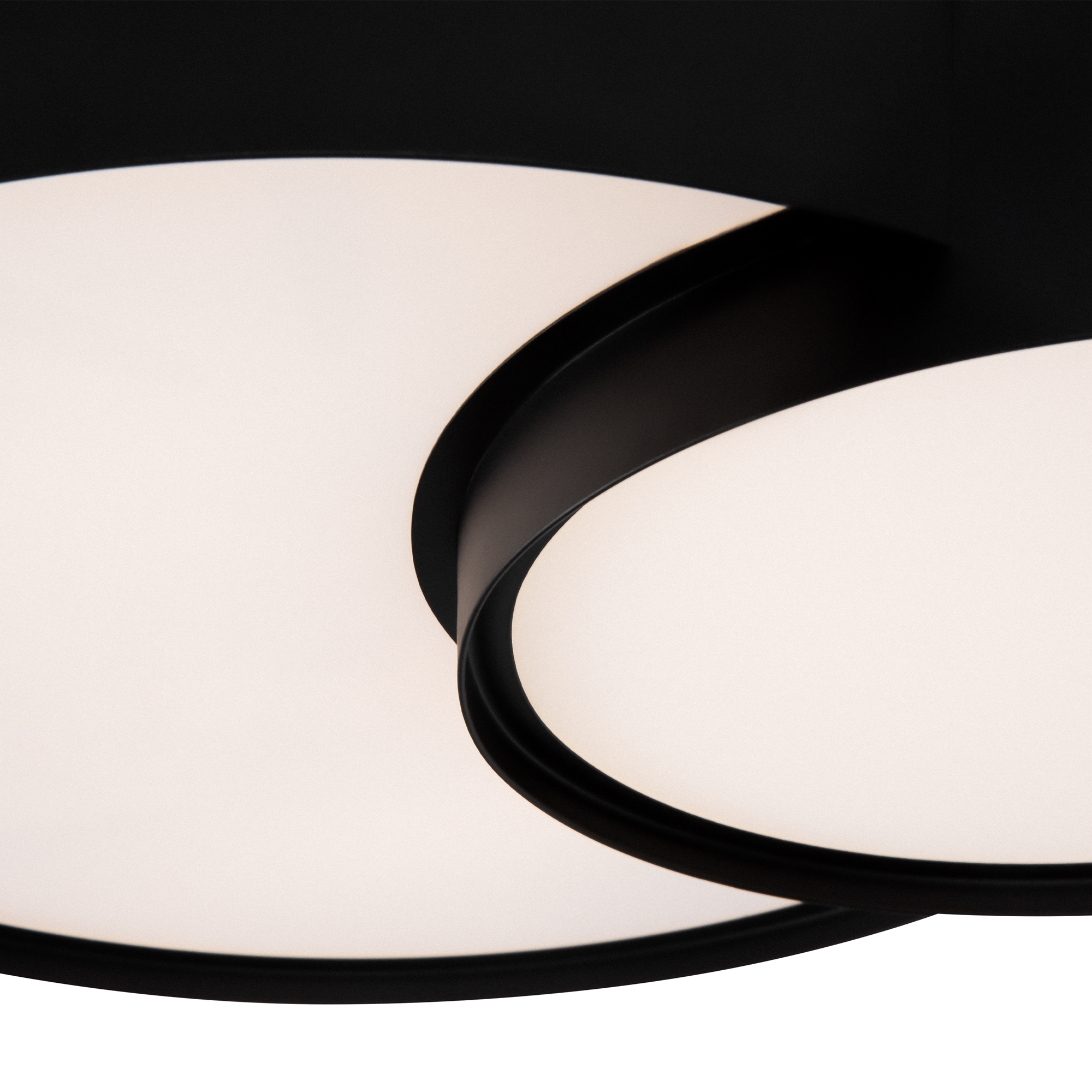 Светильник 50*40*-9 см, *LED*72W, 3000-7000K, Freya Товары FR6094CL-L72B, Черный