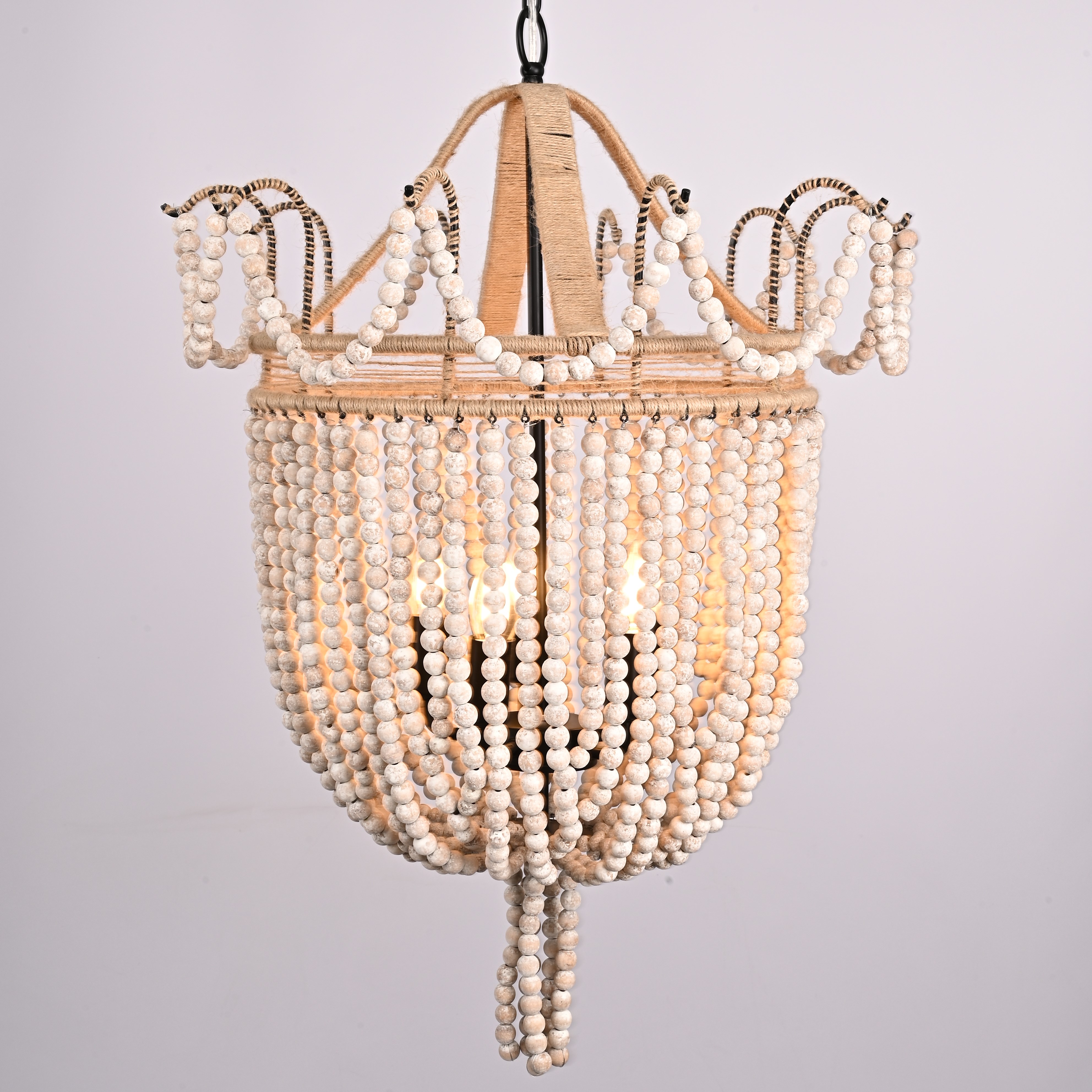 Подвесная люстра Adelin Chandeliers 57*57*90 см, 5*E14*40W, ImperiumLoft 40.3181-2, Бежевый