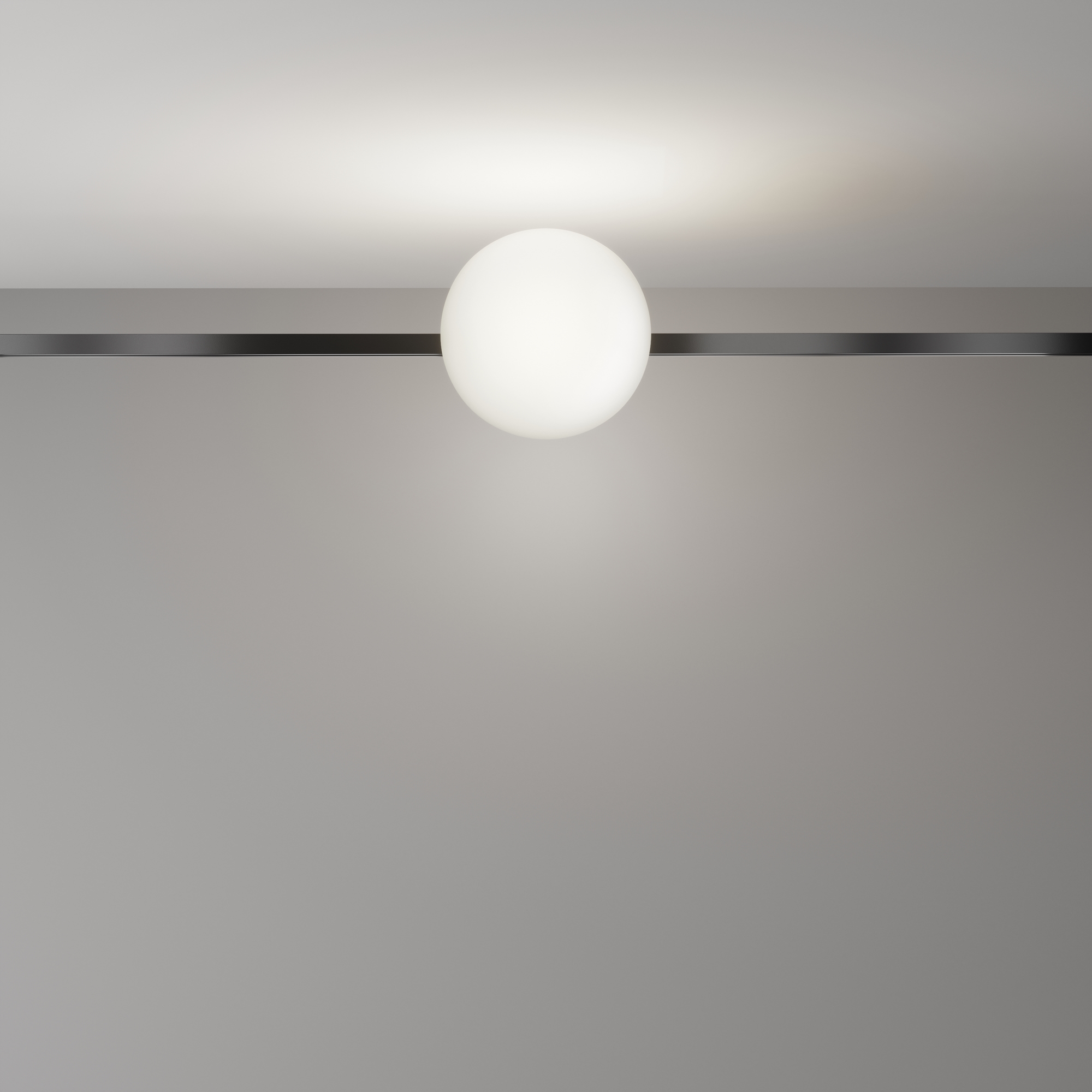 Трековый светильник 16,7*15*-15 см, *LED*8W, 4000K, Maytoni Technical Luna TR229-1-8W4K-B, Черный