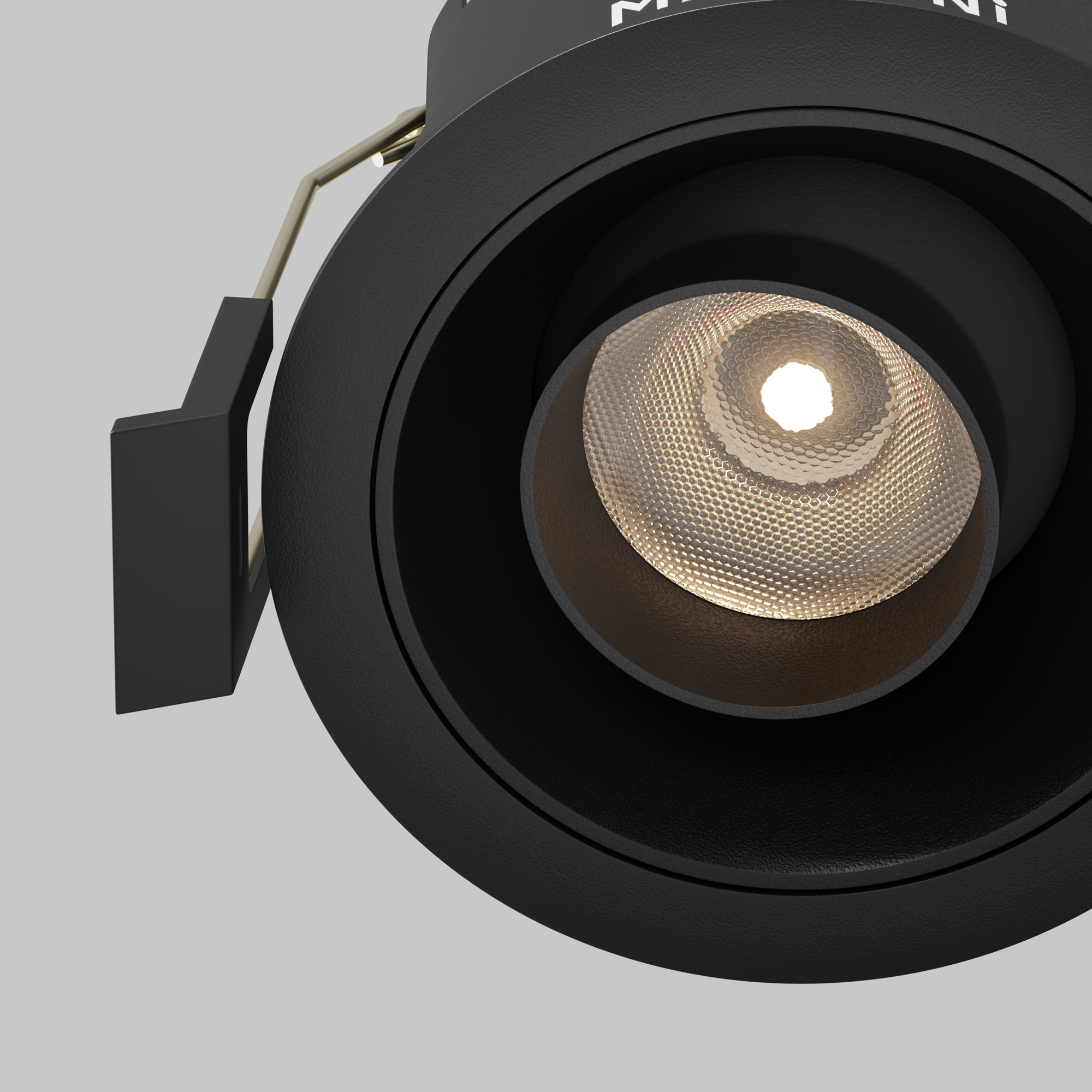 Встраиваемый светильник *6,5*-4,9 см, *LED*10W, 3000K, Maytoni Technical Dip T DL128-10W3K-B, Черный