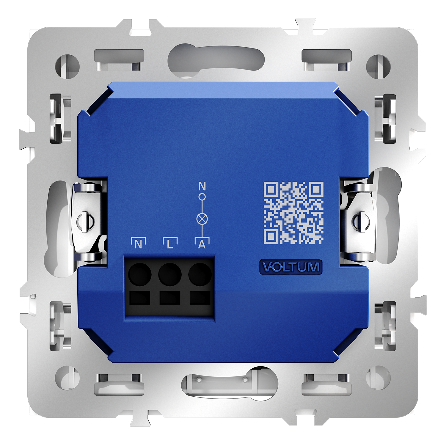 Выключатель встраиваемый S70 карточный 16А, белый глянцевый Voltum VLS010701