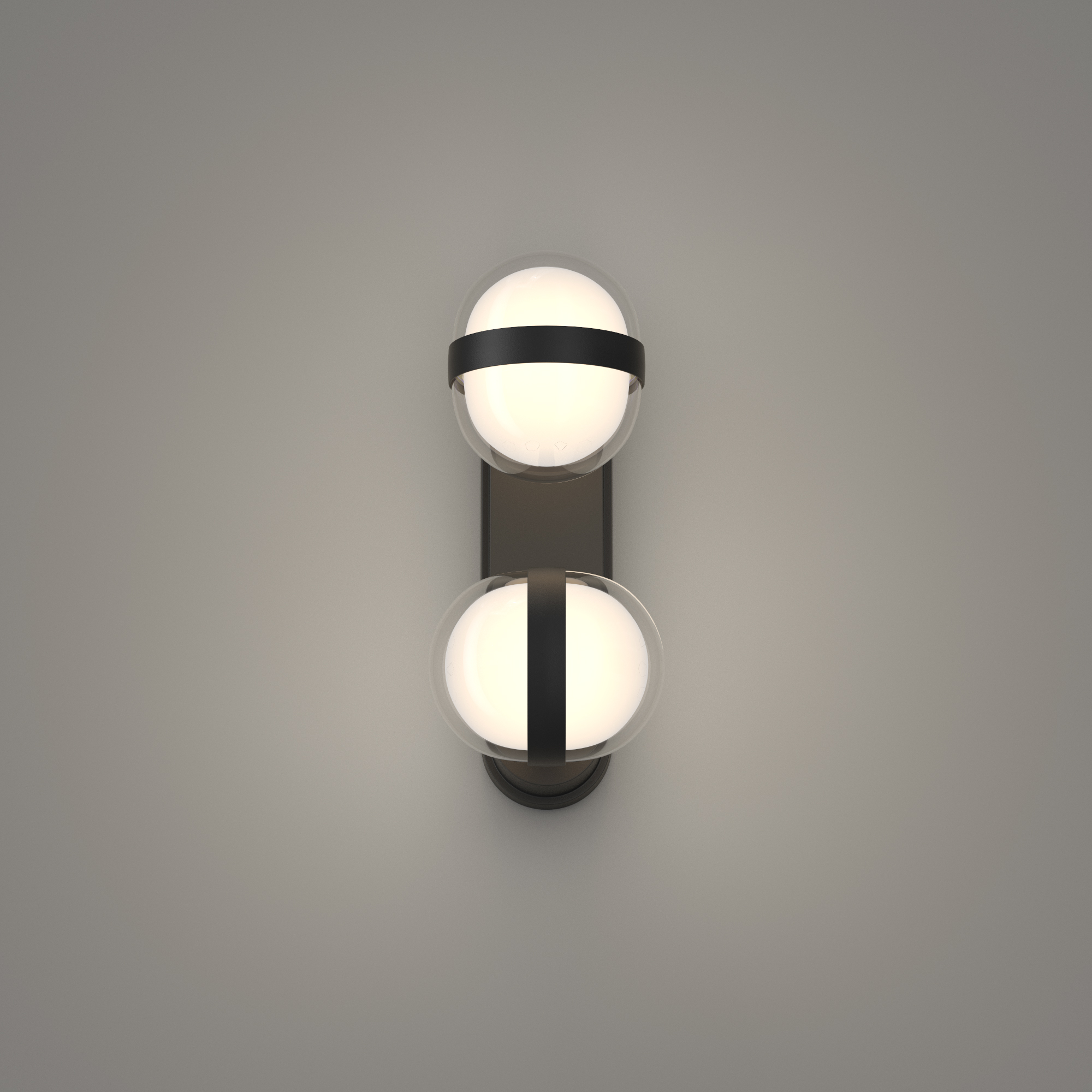 Уличный настенный светильник *8*22,5-22,5 см, 2*LED*20W, 3000K, Favourite Jocus 4851-2W, черный