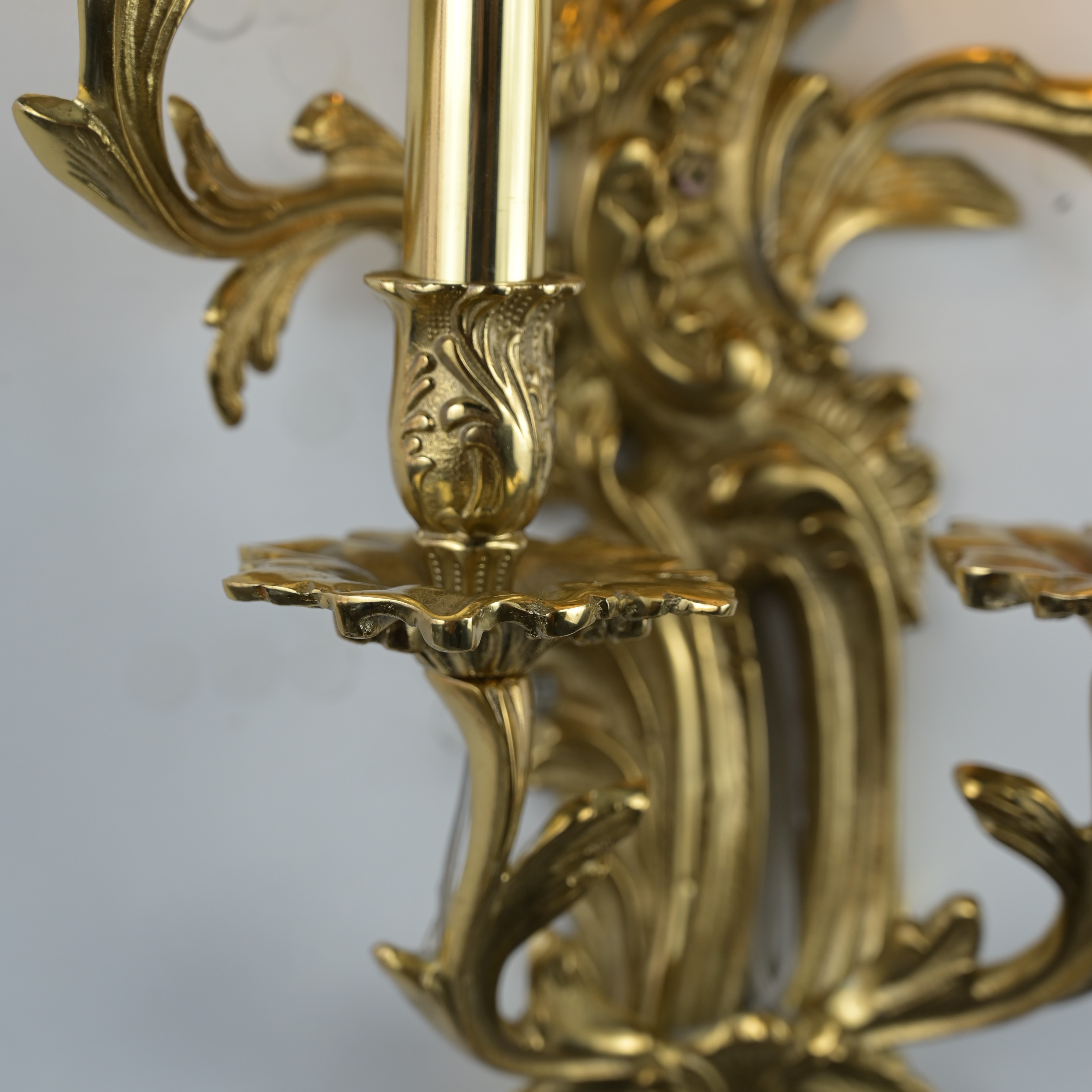 Бра Marcello Bad 85*40*40 см, 5*E14*40W, ImperiumLoft 255546-01, Золотистый