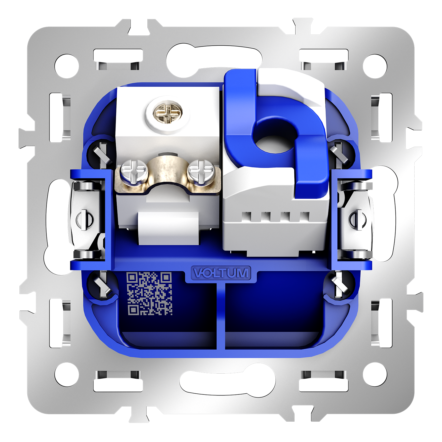 Механизм розетки TV+RJ45 кат. 6, S70 Voltum S70 VLS0607M, Металл