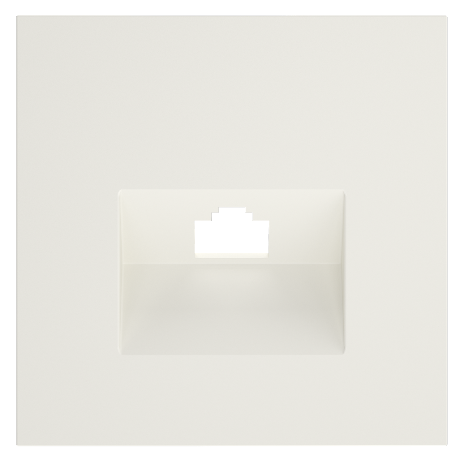 Накладка для розетки компьютерной RJ45 кат.6, S70, хлопок Voltum VLS001313