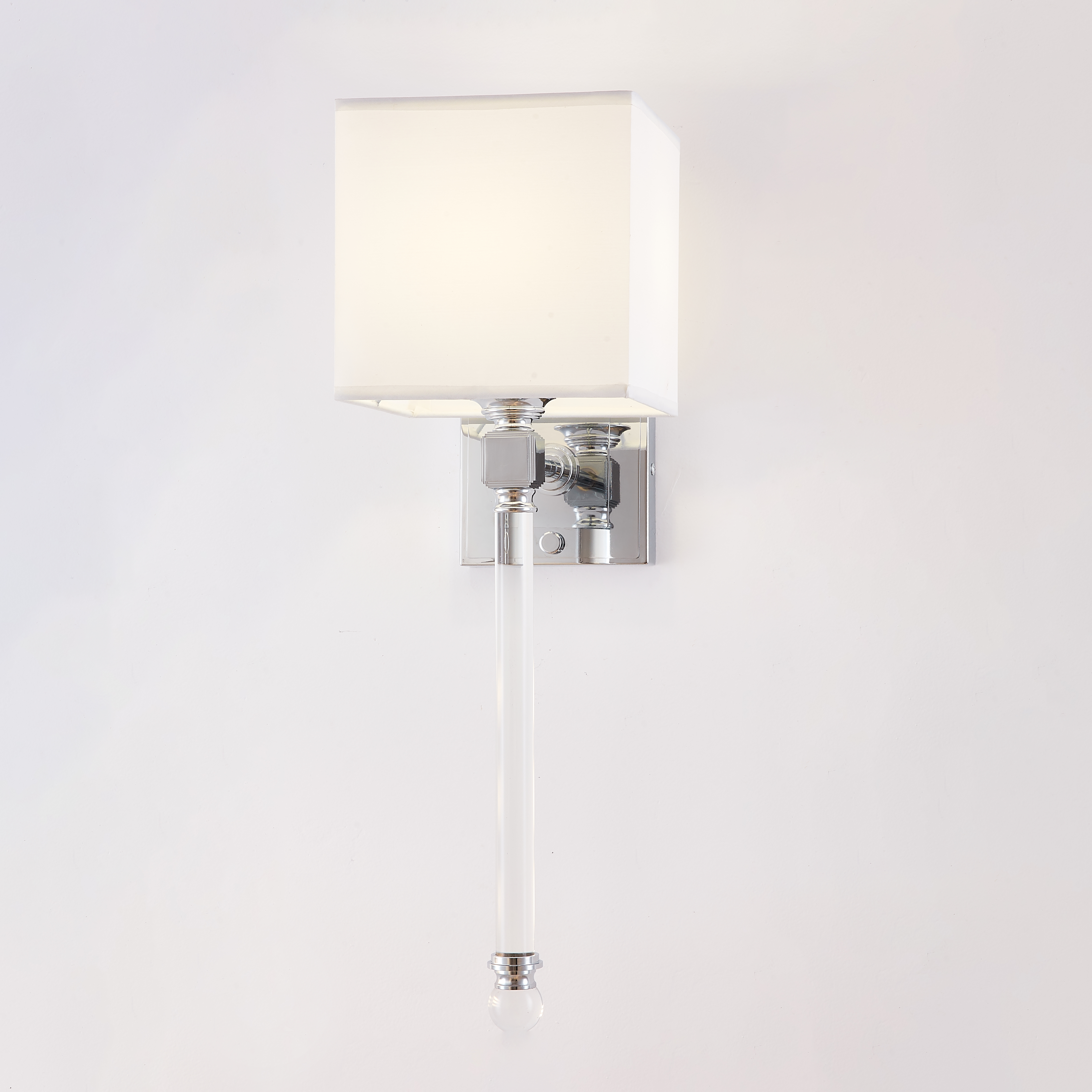Бра Regina Andrew Crystal Sconce 17,7*15,4*59 см, 1*E14*40W, ImperiumLoft 44.466, Серебристый, Прозрачный