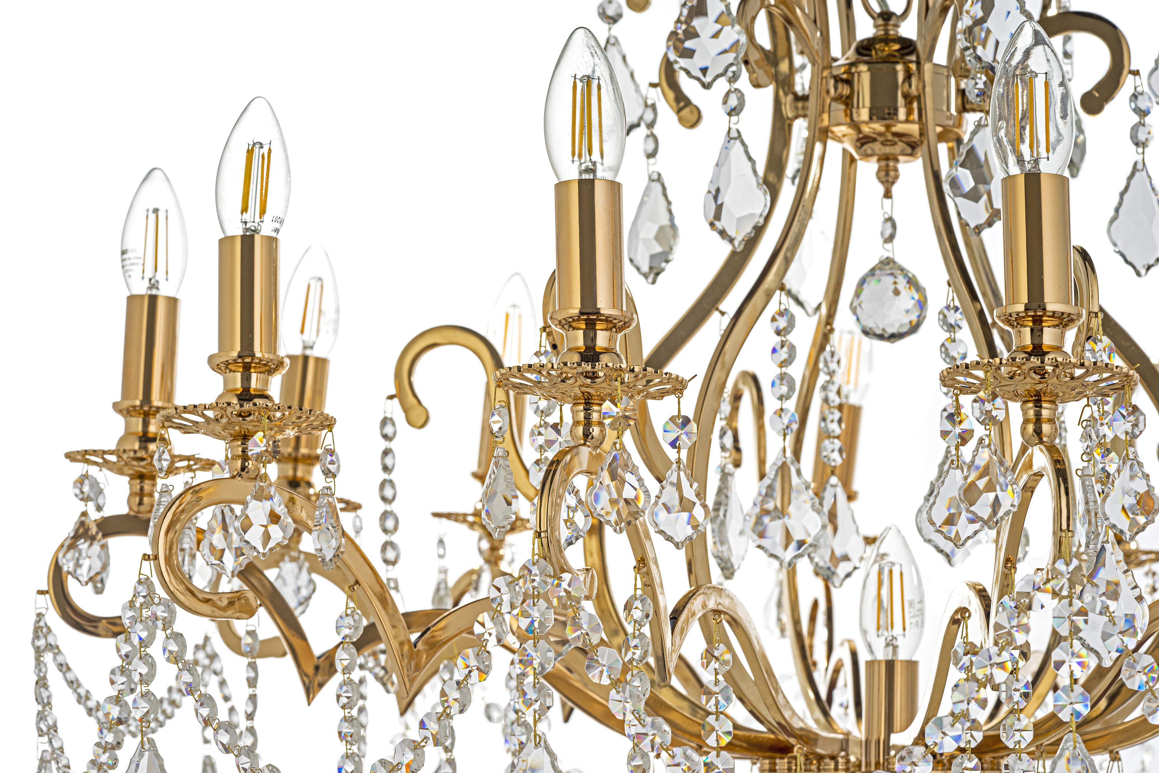 Люстра *86*61 см, 13*E14*40W, Dio D`arte Isola Gold Isola E 1.1.12.600 G, Золото