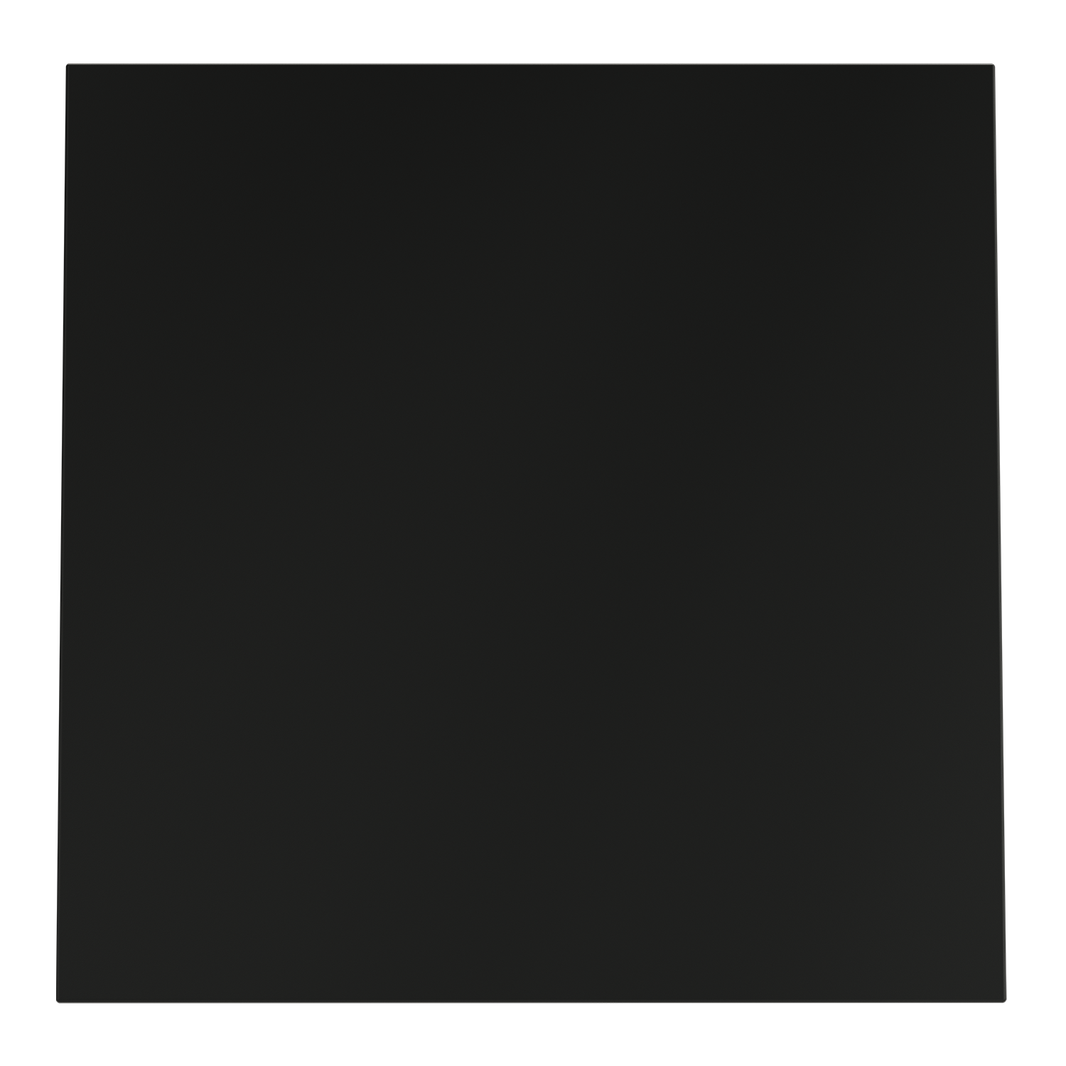 Клавиша для выключателя/переключателя одноклавишного, черный матовый Voltum S70 VLS000108, Пластик Soft touch