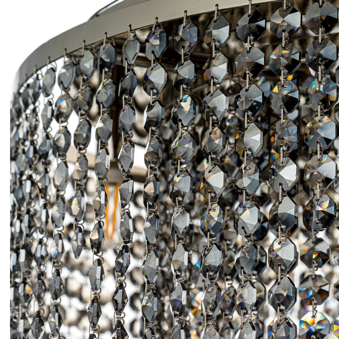 Люстра подвесная *50*30 см, 8*G9*40W, Arti Lampadari Milano Milano E 1.5.D50.503 N, никель