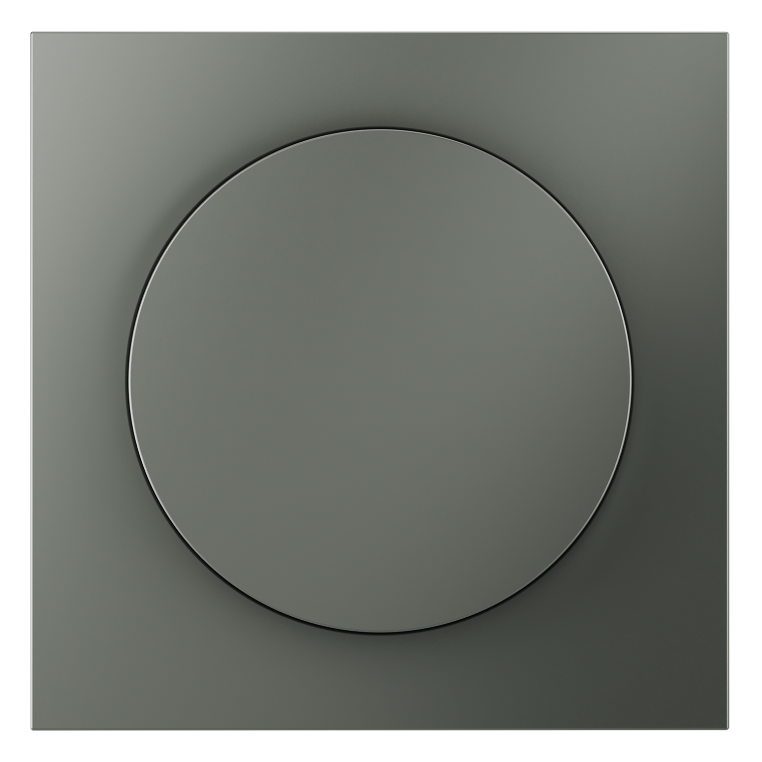 Накладка для светорегулятора поворотно-нажимного, титан Voltum S70 VLS002006, Пластик Soft touch