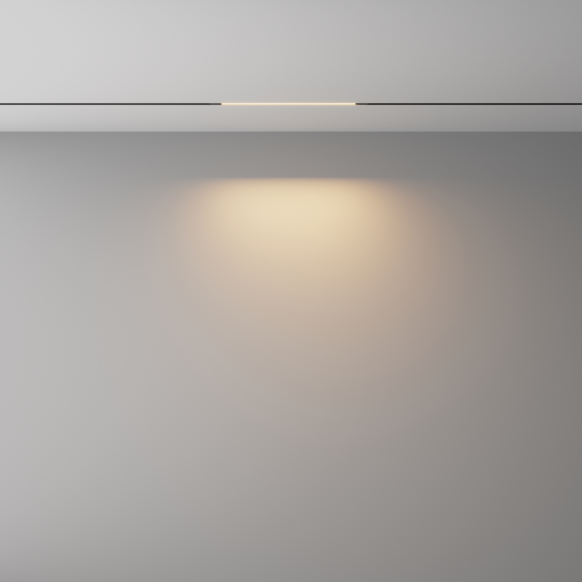 Трековый светильник Basis Exility X 3000K 6Вт 120° 33*1*-1 см, *LED*6W, 300K, Maytoni Technical  TR240-2-6W3K-B, Черный