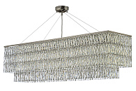 Люстра подвесная *31*35 см, 10*G9*40W, Arti Lampadari Acquaro Acquaro E 1.5.120x30.101 NP, никель