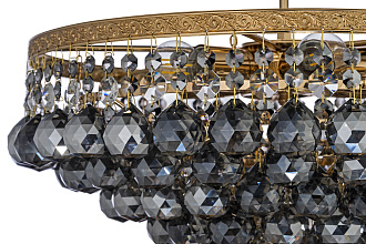 Люстра потолочная *46*37 см, 6*E27*60W, Arti Lampadari Castellana Gold Castellana E 1.3.46.603 G, золотой