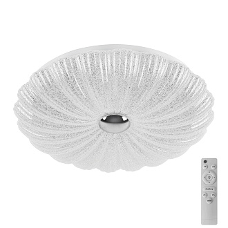 Светильник *48*9 см, *72W, 3000/4000/6000K, Lightstar Arco Shell 225650, Хром; Золото