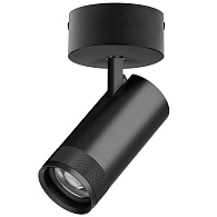 Светильник накладной c адаптером *8*17,6 см, *30W, 2700-4200-6000K, Lightstar Canno Pro C4307SO, Черный