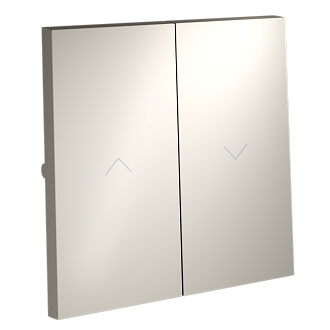 Клавиши для выключателя жалюзи, кашемир Voltum S70 VLS002503, Пластик Soft touch