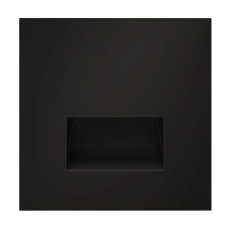 Накладка для подсветки светодиодной, черный матовый Voltum S70 VLS002308, Пластик Soft touch