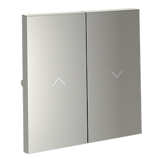Клавиши для выключателя жалюзи, сталь Voltum S70 VLS002505, Пластик Soft touch