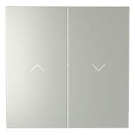 Клавиши для выключателя жалюзи, сталь Voltum S70 VLS002505, Пластик Soft touch