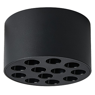 Светильник потолочный 9W 750LM 4000K, черный Guarda Lightstar 080947