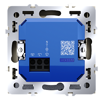Выключатель встраиваемый S70 карточный 16А, кашемир Voltum VLS010703