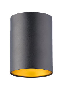 Светильник Ø96 x H130, мм, 35W 4000K, BK/GOLD (Черный+Золото) Rilon HDL-3160-130-BK/Gold