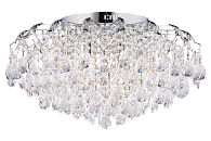 Люстра Ø650 x H380, мм, 8*40W (320W) + 8*3W (24W), CR (Хром) Rilon 1504/8+8 CR