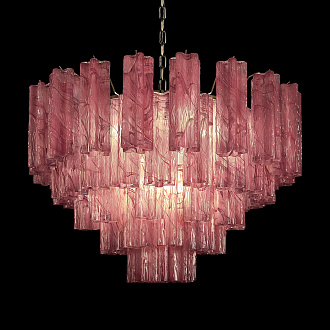 Подвесная люстра 80 см, Loft IT Murano 10580/800 Pink, бронза